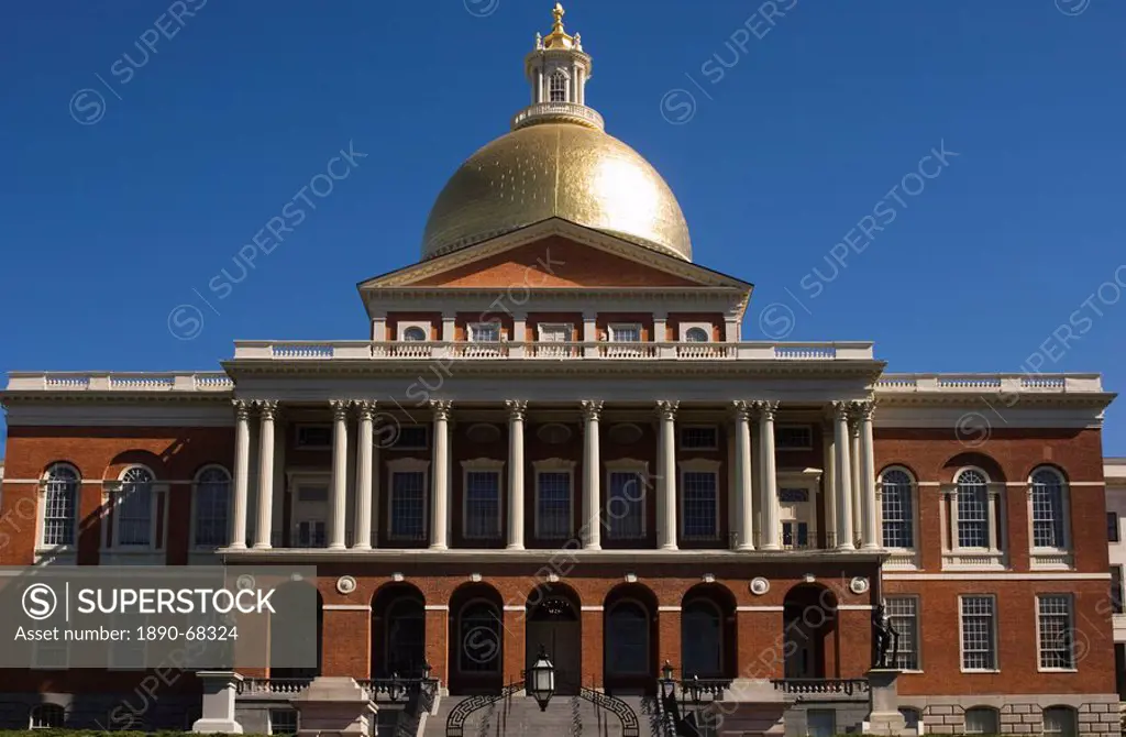 Massachusetts State House, 1798, Boston, Massachusetts, USA