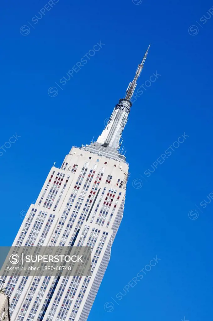 Empire State Building, Manhattan, New York City, New York, United States of America, North America