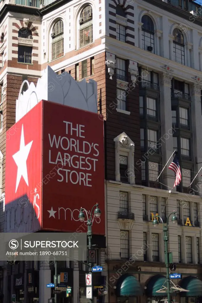 Macy´s department store, Manhattan, New York City, New York, United States of America, North America