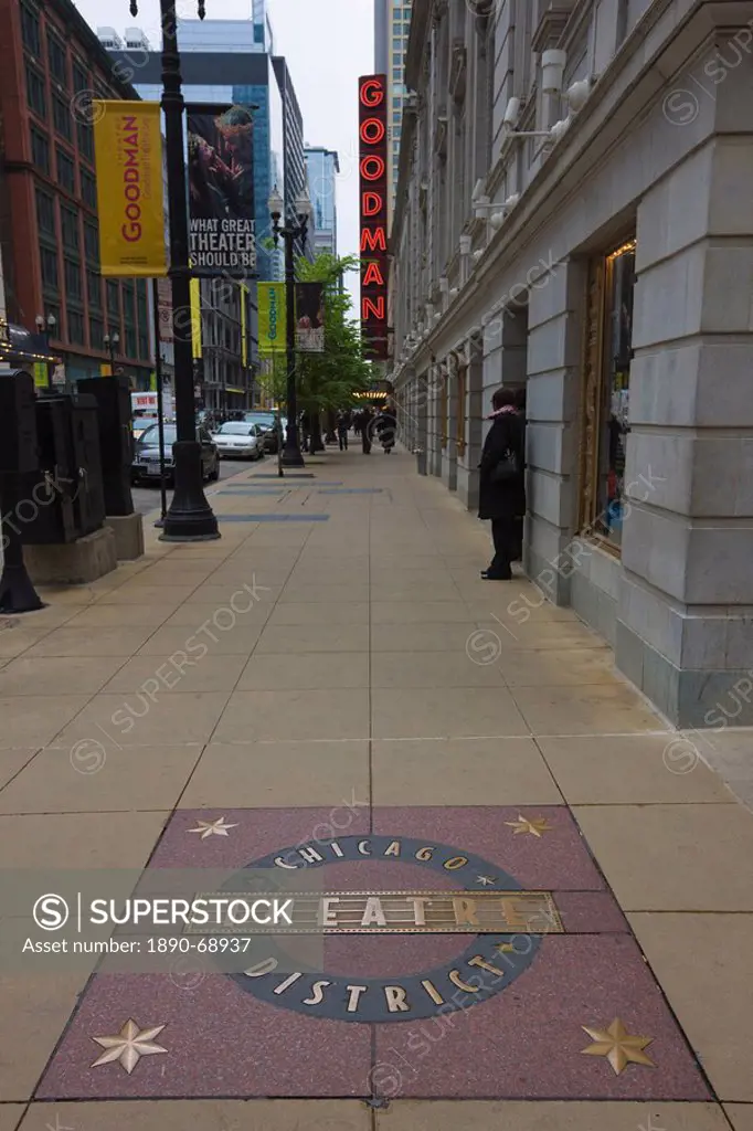 The Theatre District, Chicago, Illinois, United States of America, North America