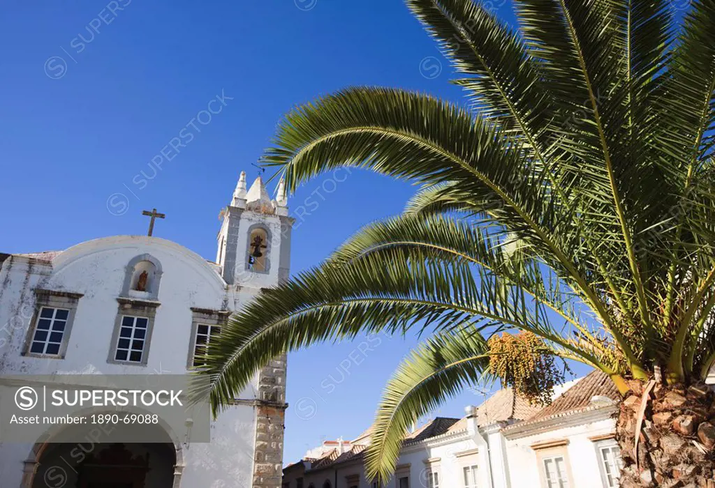 Church, Tavira, Algarve, Portugal, Europe