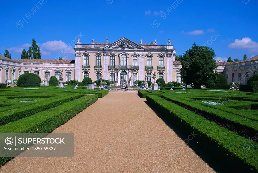 Queluz Palace, Lisbon, Portugal, Europe