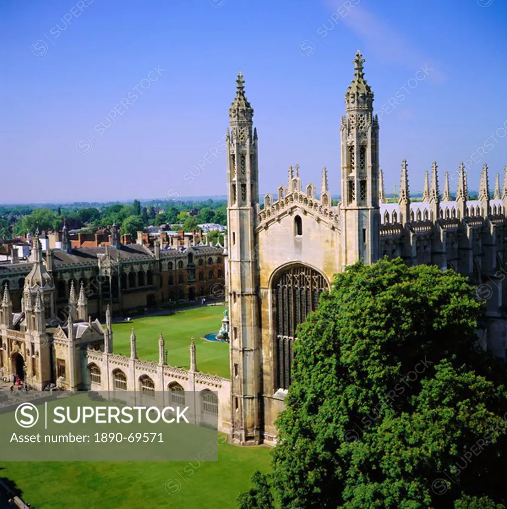 King´s College Chapel, Cambridge, Cambridgeshire, England, UK