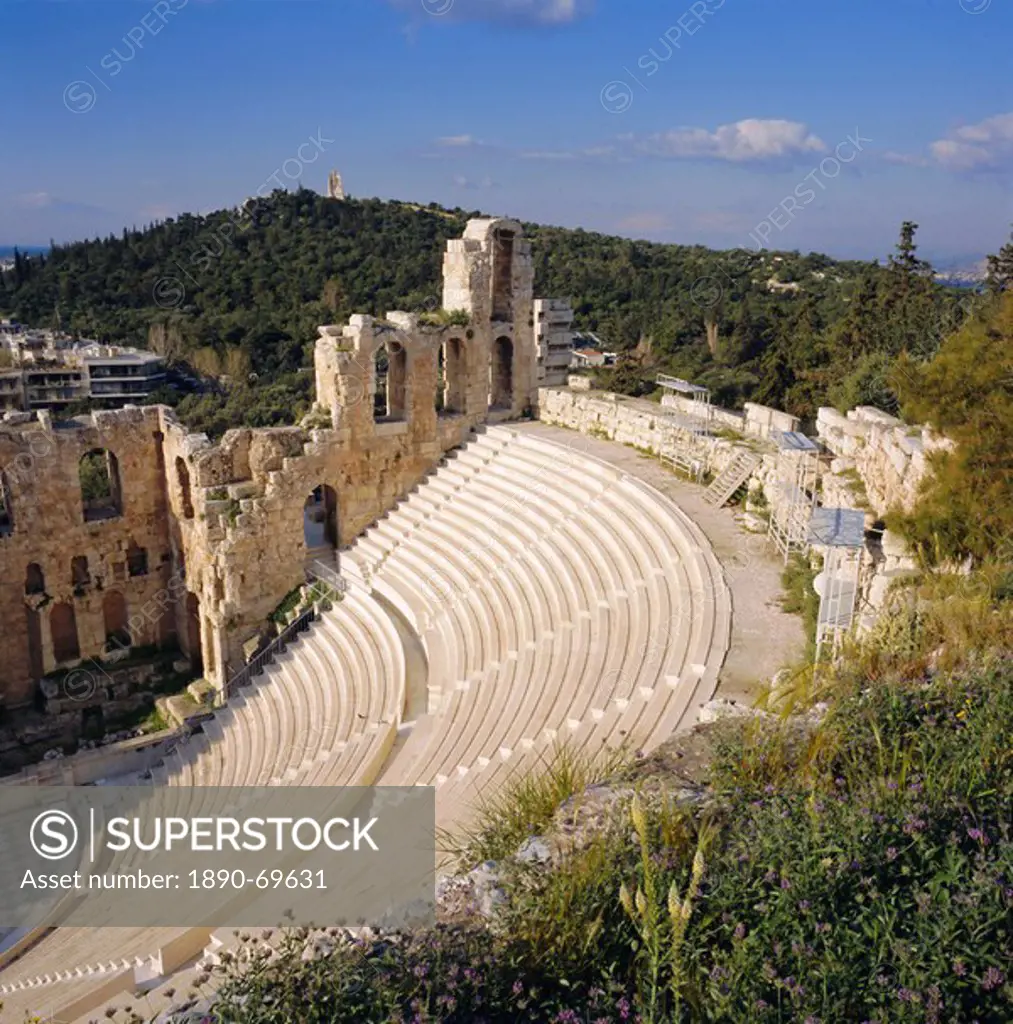 Odeon of Herodes Atticus, Athens, Greece, Europe