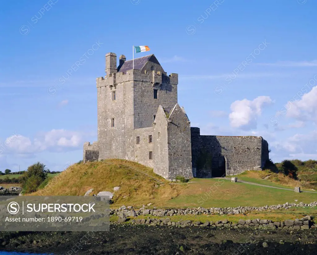 Dunguaire Castle, Kinvarra Bay, Co Galway, Ireland