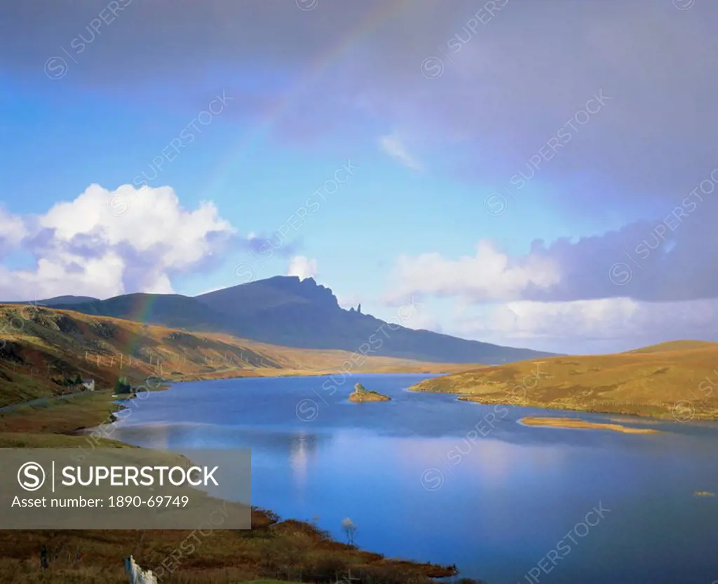 Loch Fada and The Storr, Isle of Skye, Highlands Region, Scotland, UK, Europe