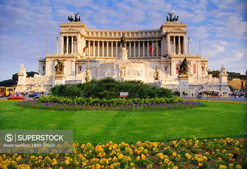 Victor Emmanuel Monument, Rome, Lazio, Italy, Europe