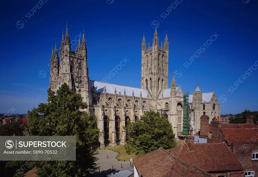 Canterbury Cathedral, Canterbury, Kent, England, UK, Europe