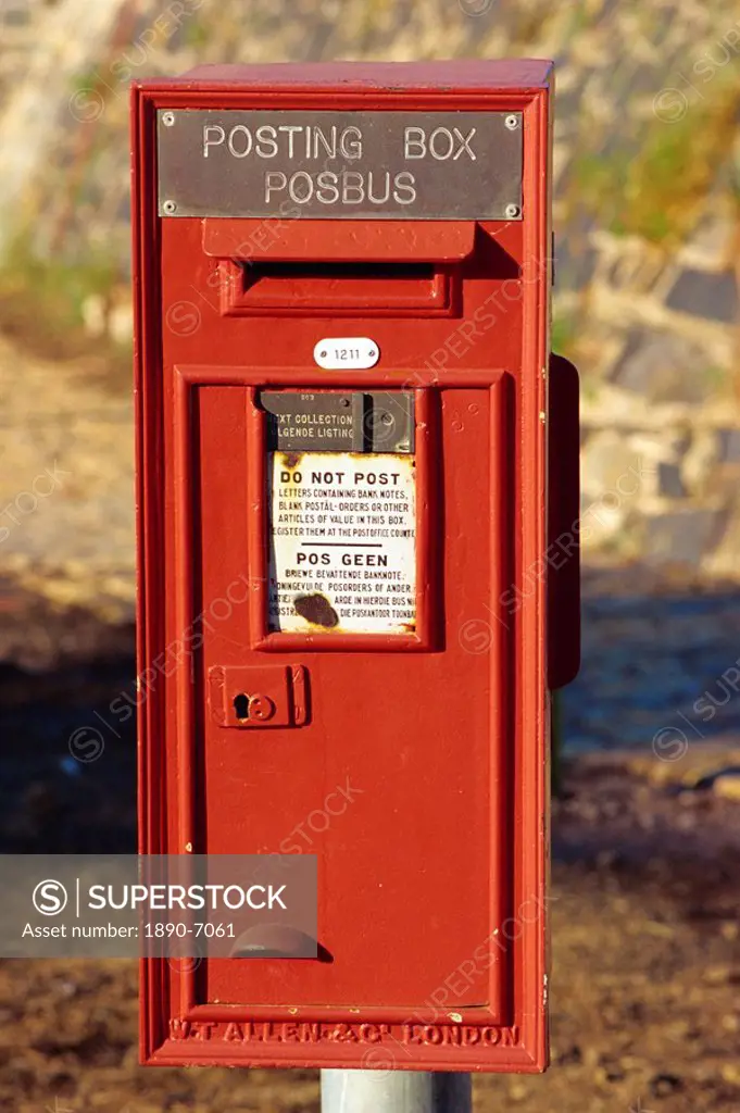 Mail box, South Africa, Africa