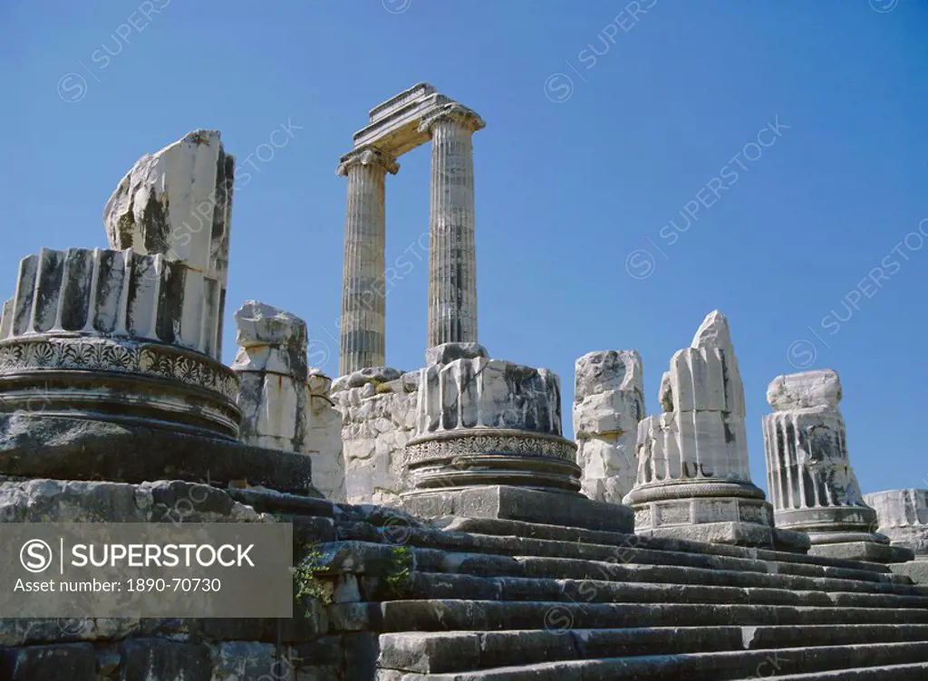 Temple of Apollo, Didyma, Anatolia, Turkey, Asia Minor, Asia