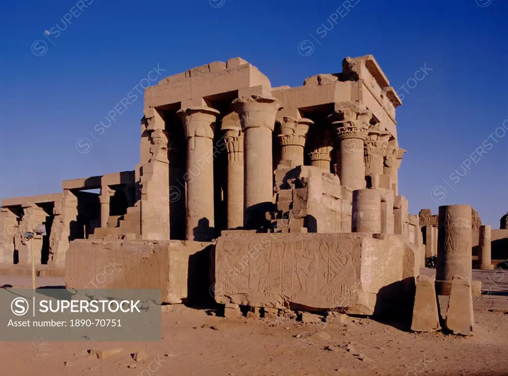 Temple of Sobek and Horus, Kom Ombo, Egypt, North Africa, Africa