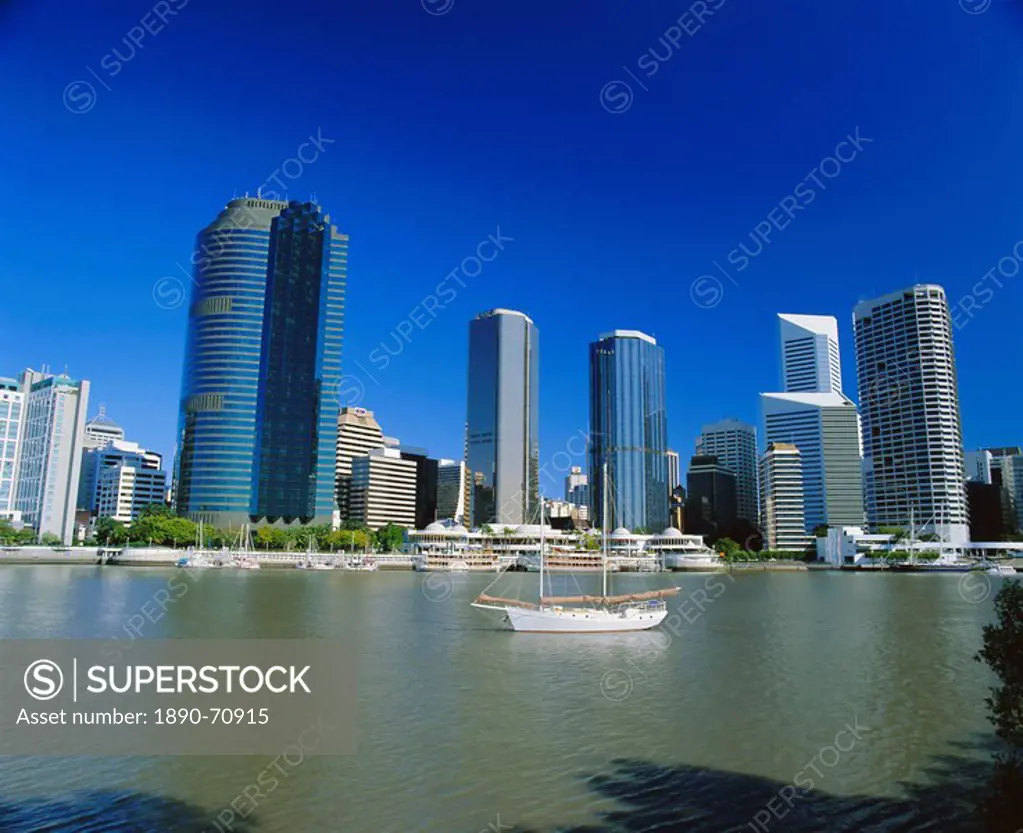 City skyline, Brisbane, Queensland, Australia