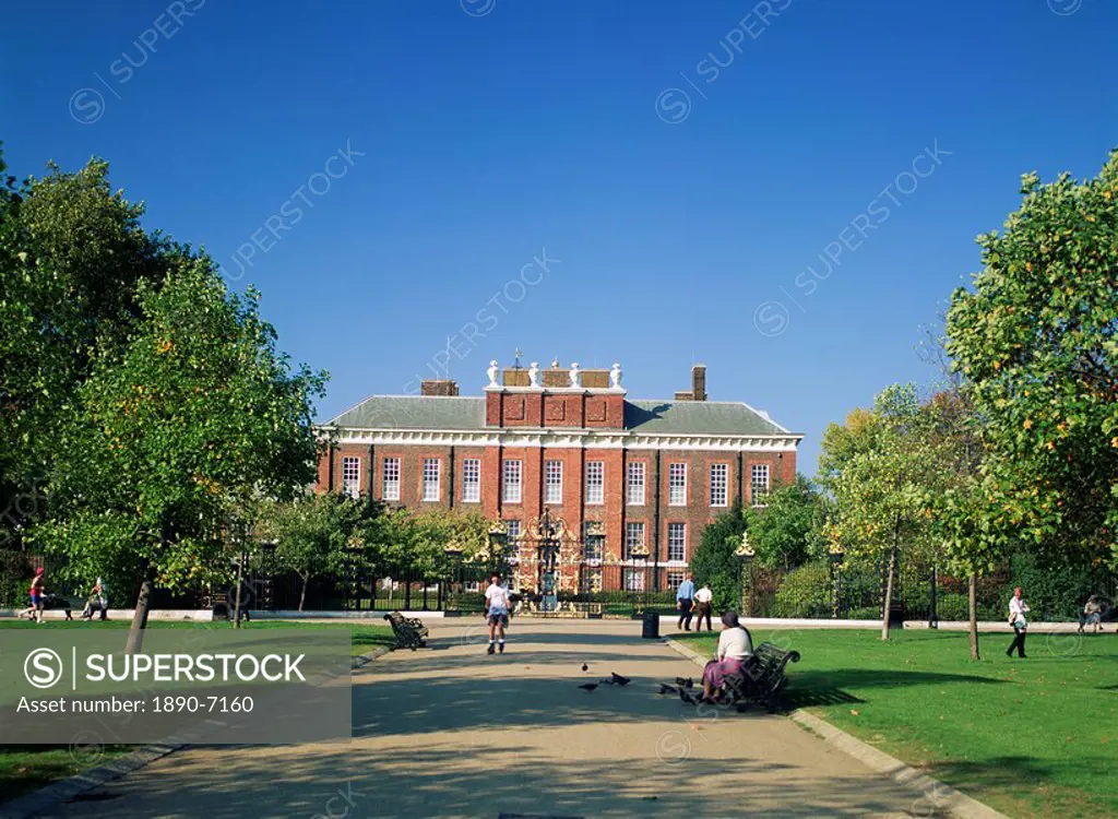 Kensington Palace, Kensington Gardens, London, England, United Kingdom, Europe