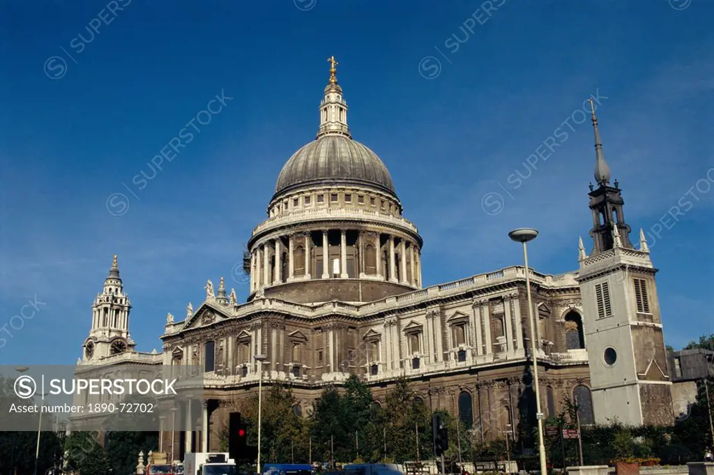 St.Paul´s Cathedral, London, England, UK