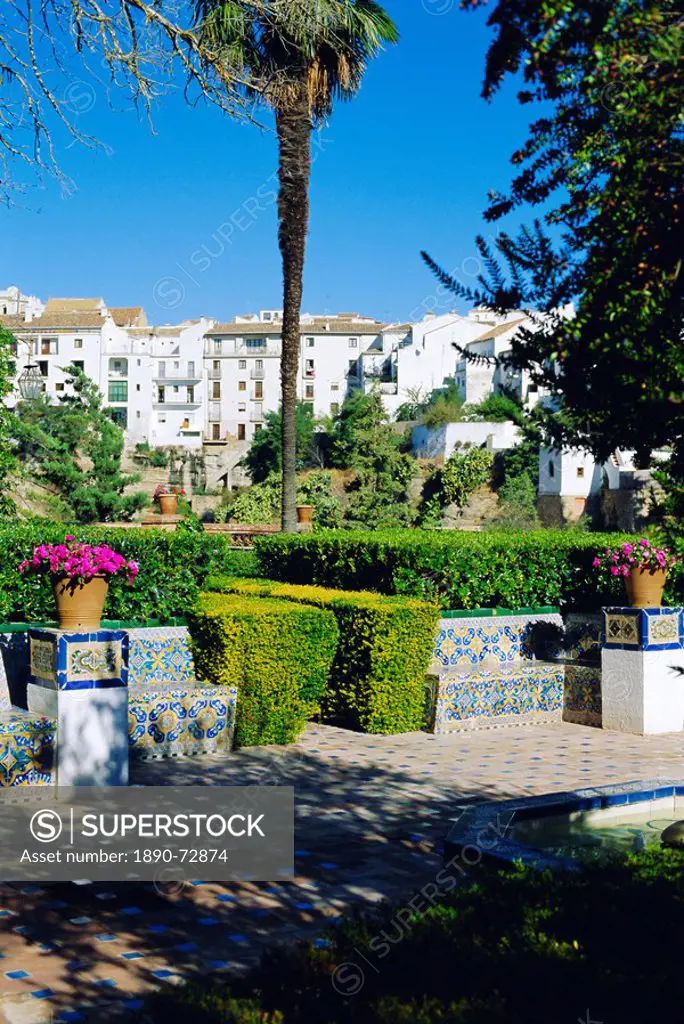Casa Del Rey Moro, Gardens, Ronda, Andalucia, Spain