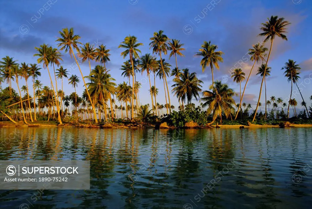 East coast, Motu Nao Nao, Raiatea Island, Society Islands archipelago, French Polynesia, South Pacific, Pacific