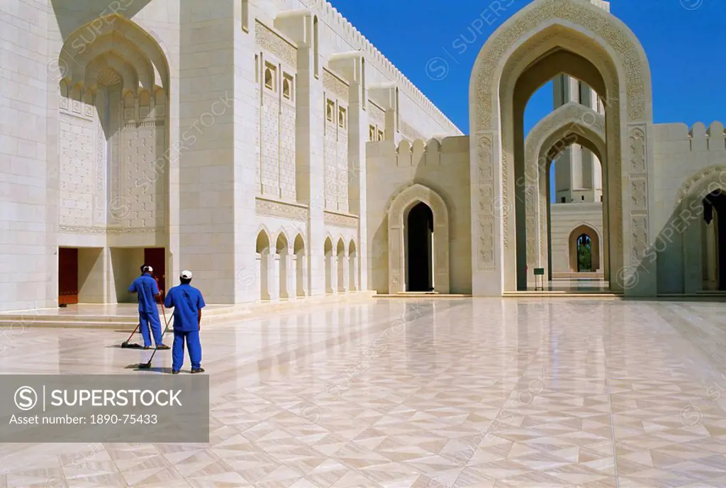 Sultan Qabous Mosque, Muscat, Oman, Middle East