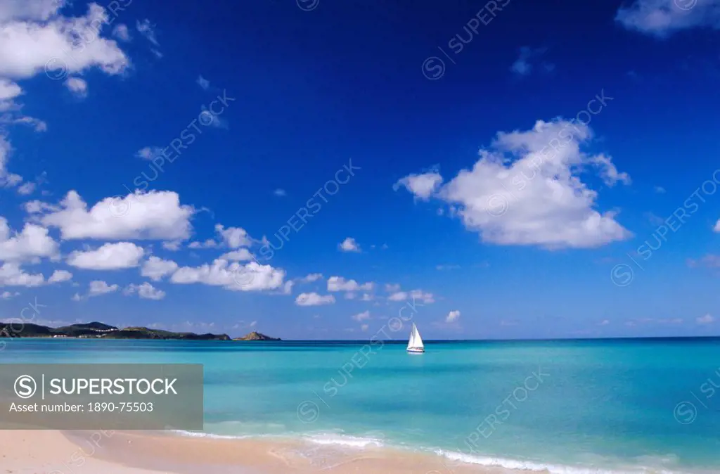 Beach, Antigua, West Indies