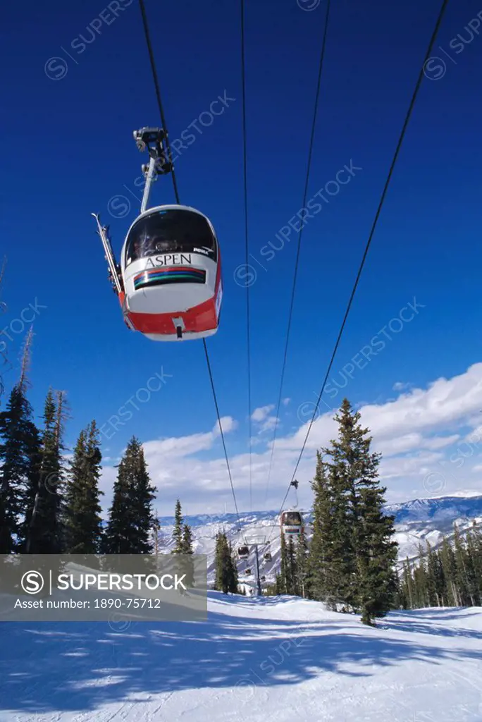 Aspen Ski Lift, Colorado, USA