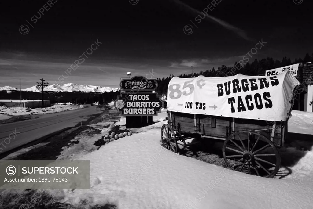 Burgers, Tacos, Leadville, Colorado, USA