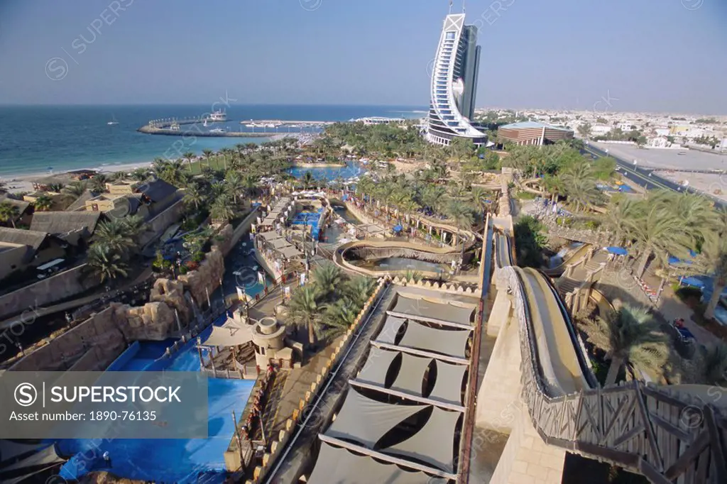 Wild Wadi fun park. Dubai, United Arab Emirates, Middle East