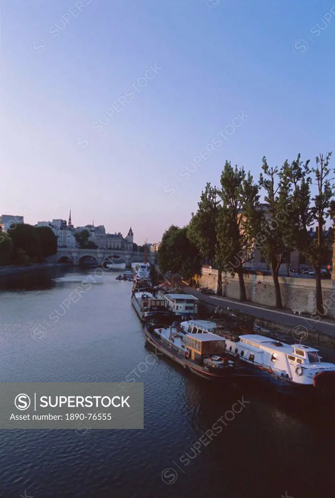 Seine River, Paris, France, Europe