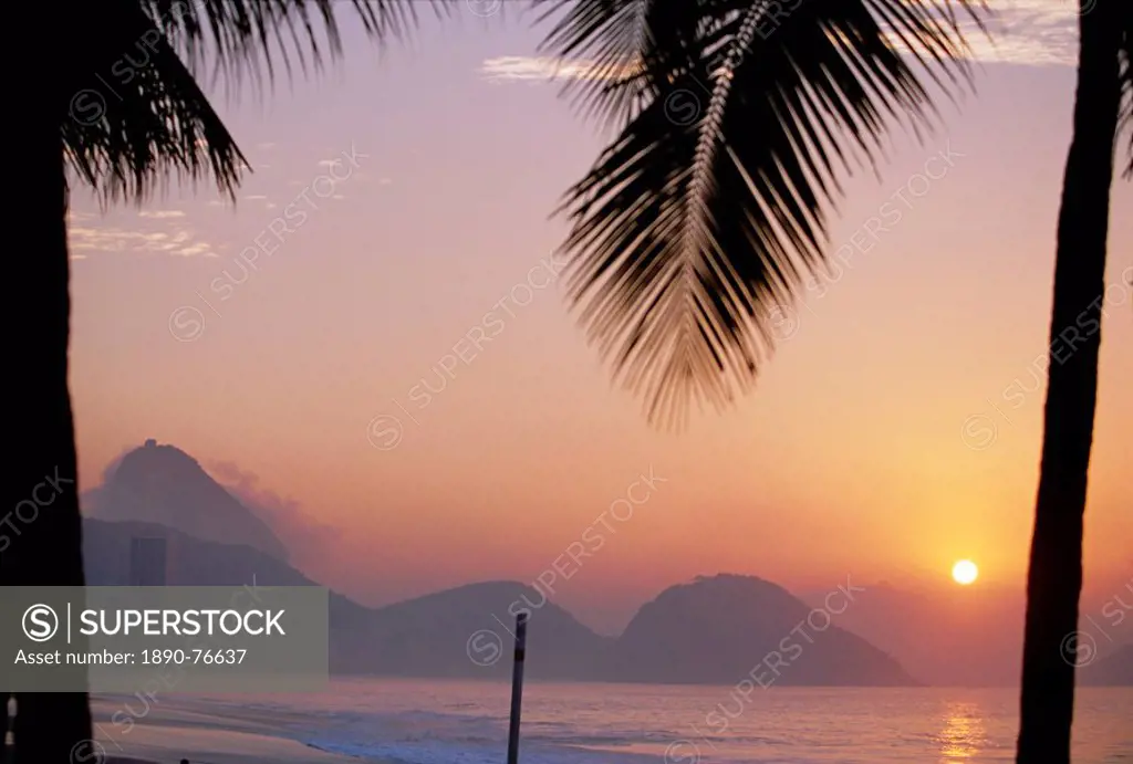 Sunset, Rio de Janeiro, Brazil, South America