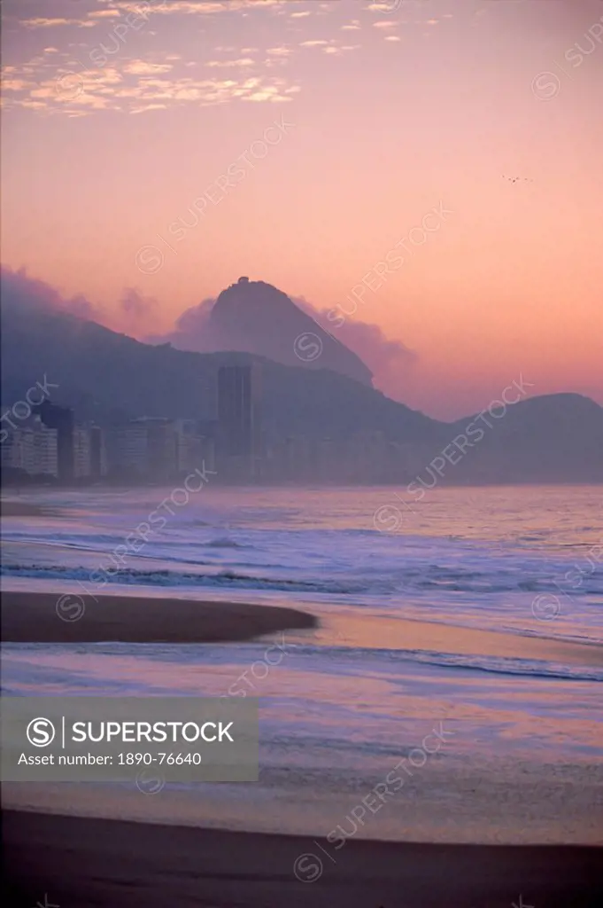 Copacabana Beach, Rio de Janeiro, Brazil, South America