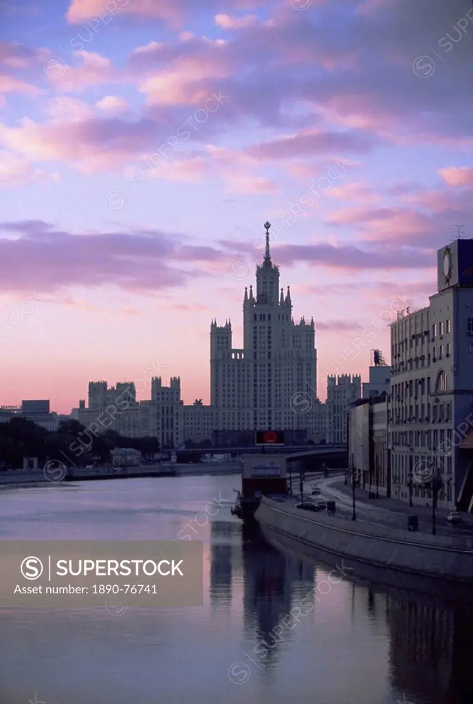 Moscow River, Moscow, Russia, Europe
