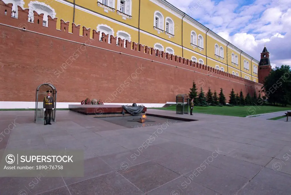 War memorial at the Kremlin, Moscow, Russia, Europe