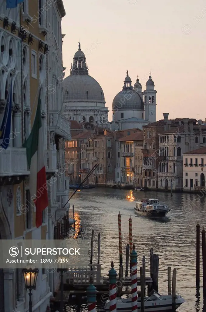 Grand Canal, Evening, Venice, Italy