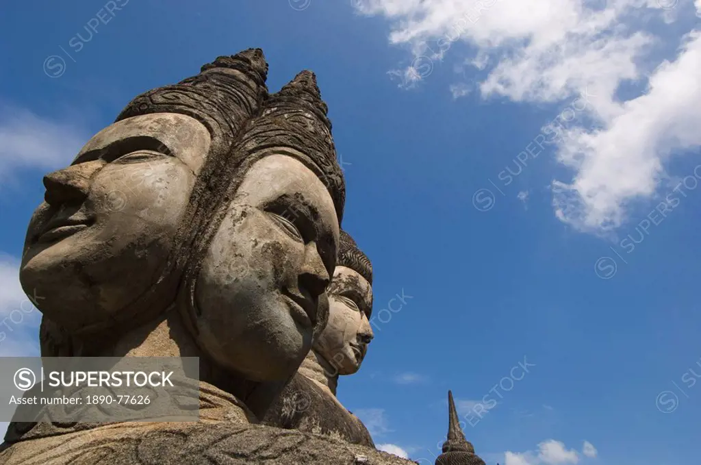 Statues, Laos, Asia