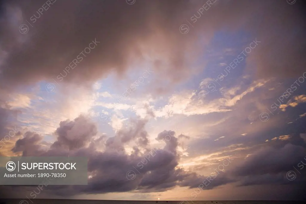 Storm, West Coast, Barbados, West Indies, Caribbean, Central America