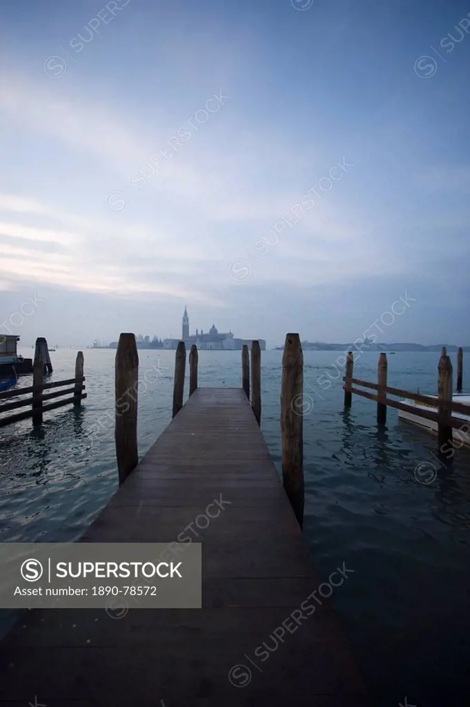 Pier, Venice, UNESCO World Heritage Site, Veneto, Italy, Europe