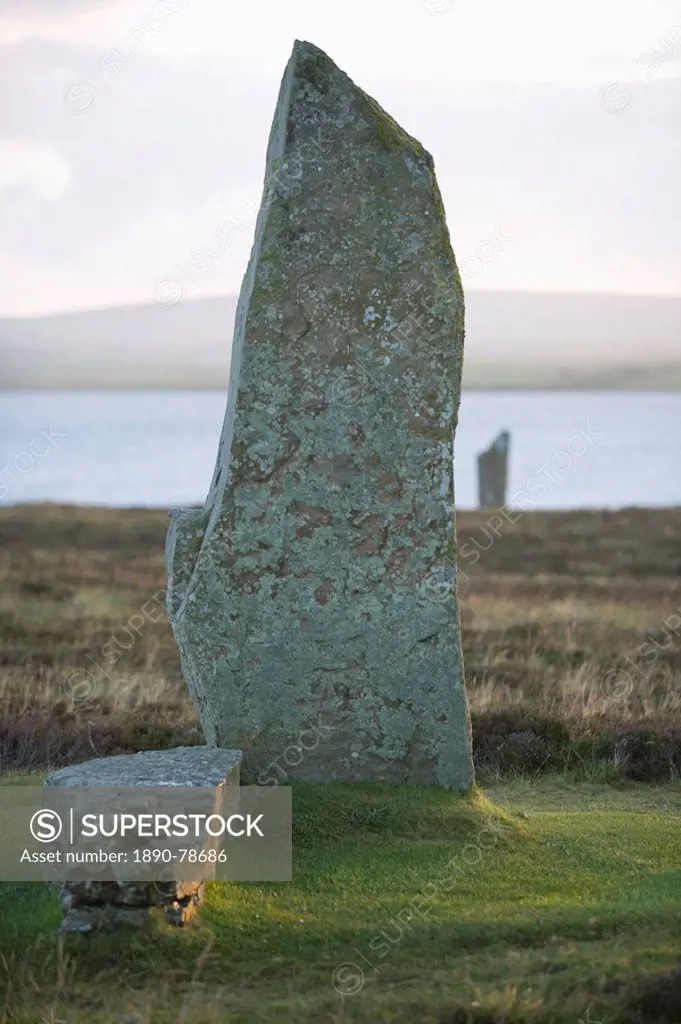 Ring of Brodgar, UNESCO World Heritage Site, Orkney, Scotland, United Kingdom, Europe