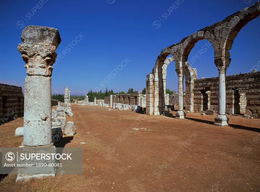 Anjar, UNESCO World Heritage Site, Lebanon, Middle East