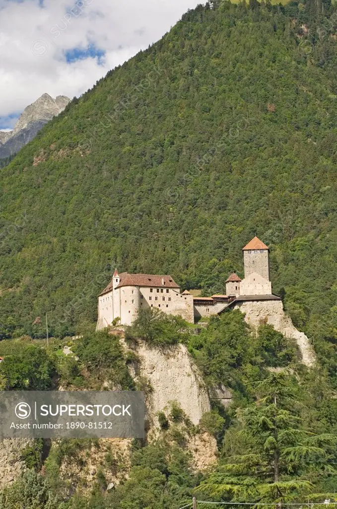 Castel Tirolo, now a museum, Dorf Tyrol, Merano, Western Dolomites, Trentino_Alto Adige, Italy, Europe