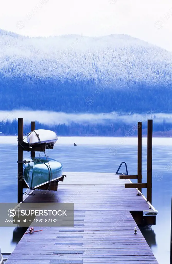 Lake Quinault, Olympic National Park, UNESCO World Heritage Site, Washington State, United States of America U.S.A., North America
