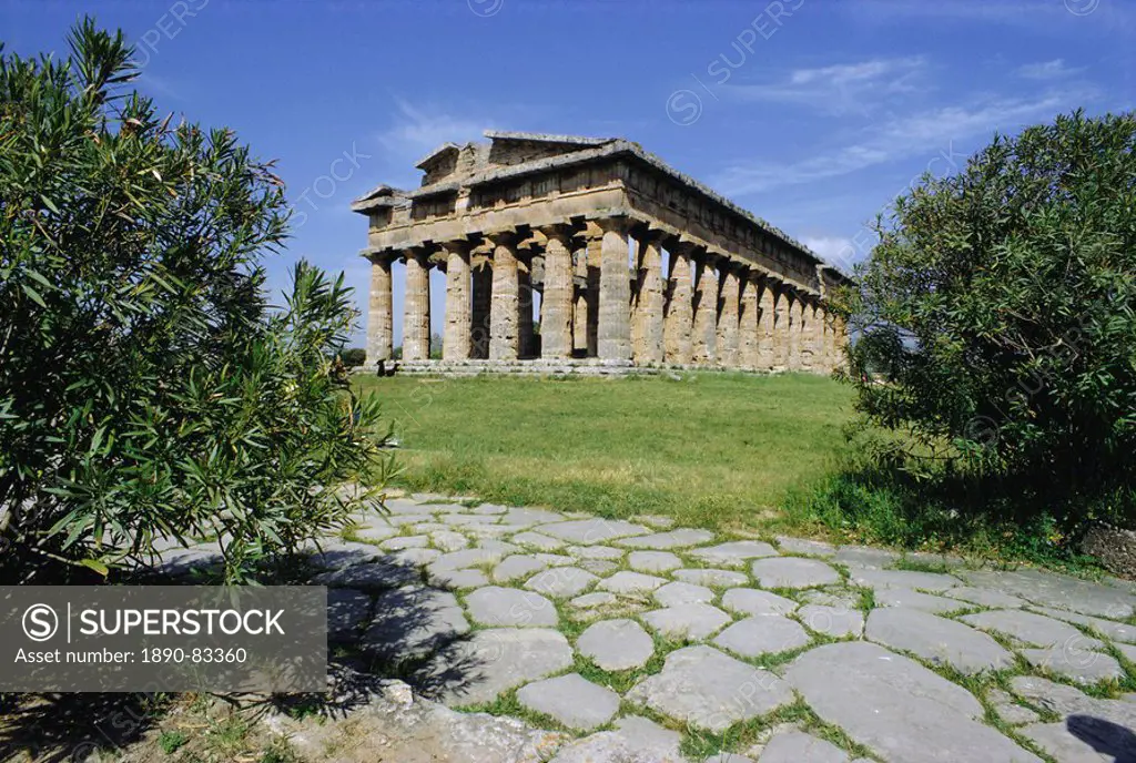Temple of Neptune, Paestum, Campania, Italy