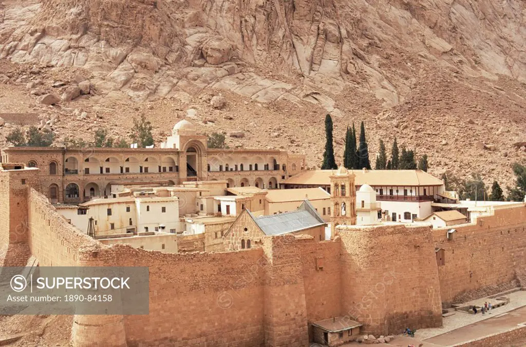 St. Catherine´s monastery, UNESCO World Heritage Site, Sinai, Egypt, North Africa, Africa