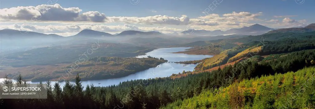 Loch Garry and Glen Garry, near Fort Augustus, Highland region, Scotland, United Kingdom, Europe