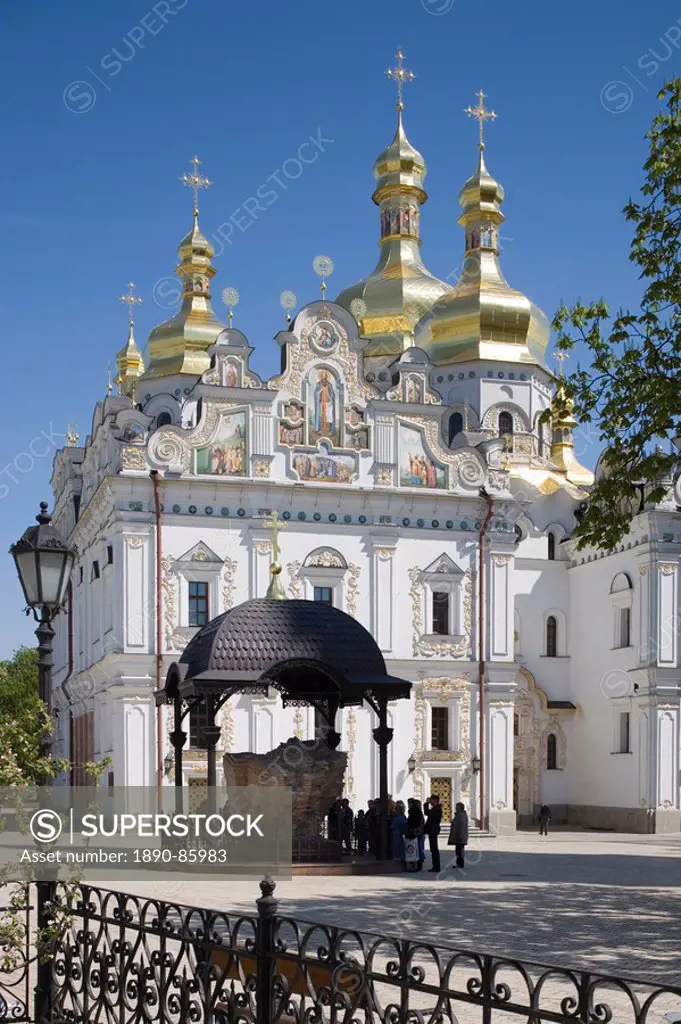Uspensky Cathedral, Upper Lavra, Pechersk Lavra, Kiev, Ukraine, Europe