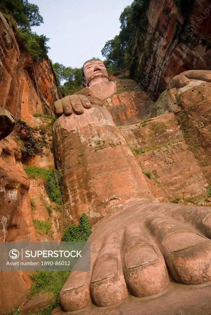 Giant Buddha, UNESCO World Heritage Site, Leshan, Sichuan, China, Asia