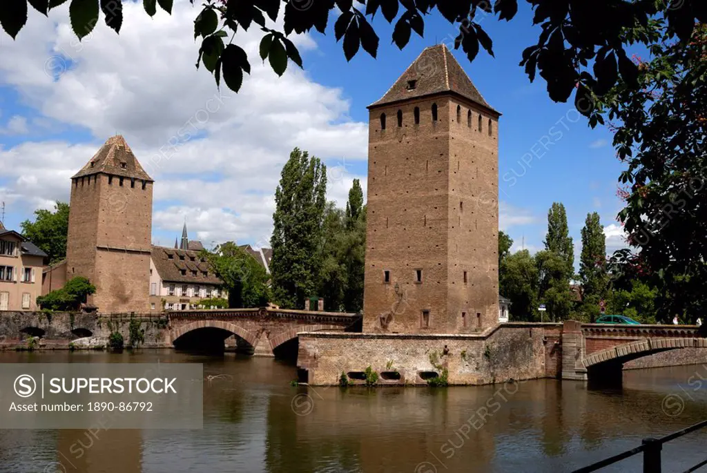 Ponts Couverts, Strasbourg, Alsace, France, Europe