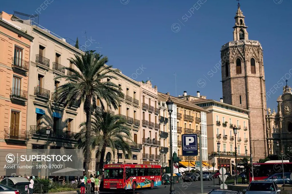 Plaza de la Reina Reina Square, Valencia, Spain, Europe