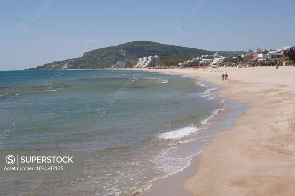 Albena beach, Black Sea coast, Bulgaria, Europe
