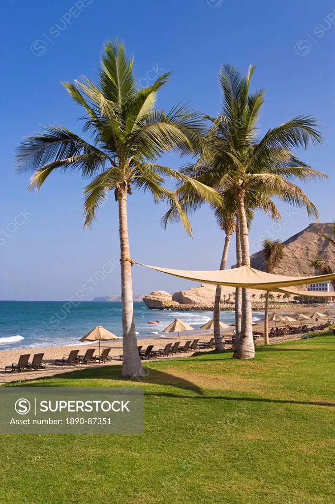 Shangri_La Resort, Jissah beach, Al Jissah, Muscat, Oman, Middle East