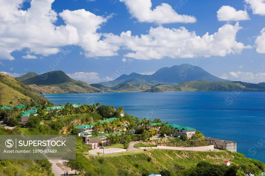Frigate Bay, southeast of Basseterre, St. Kitts, Leeward Islands, West Indies, Caribbean, Central America