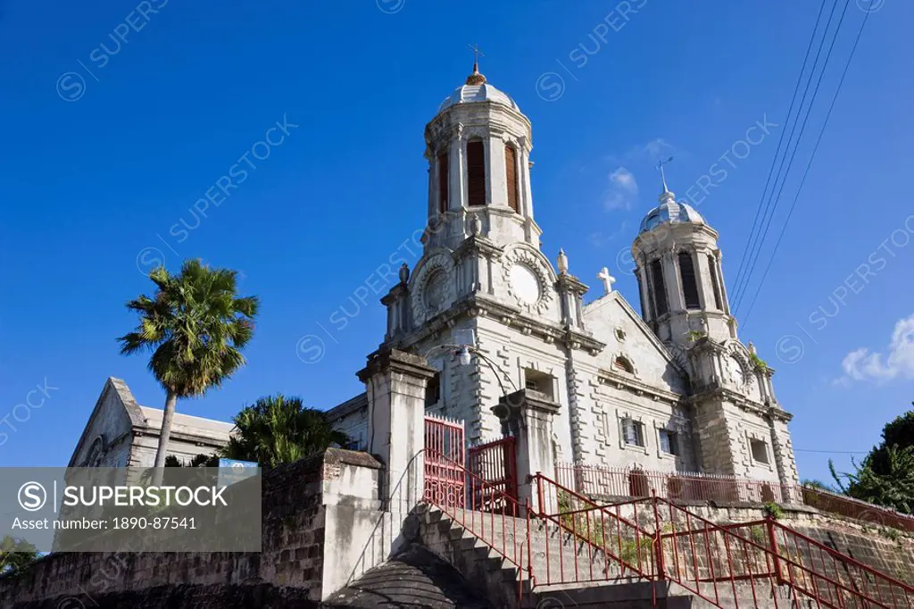 St. John´s Cathedral, St. John´s, Antigua, Leeward Islands, West Indies, Caribbean, Central America
