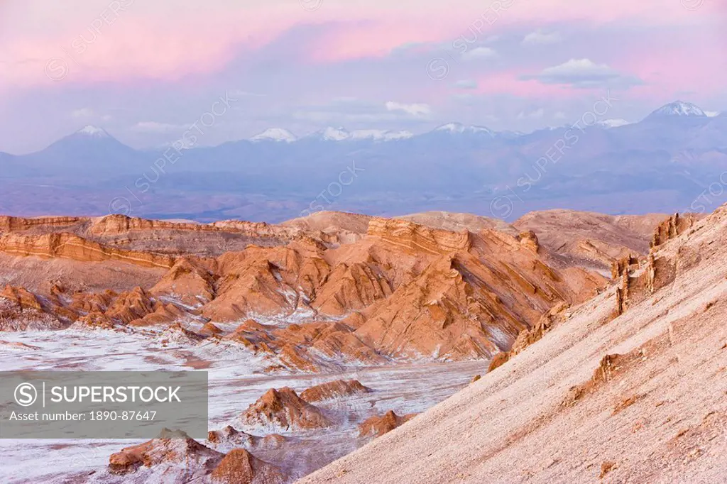 Valle de la Luna Valley of the Moon, Atacama Desert, Norte Grande, Chile, South America
